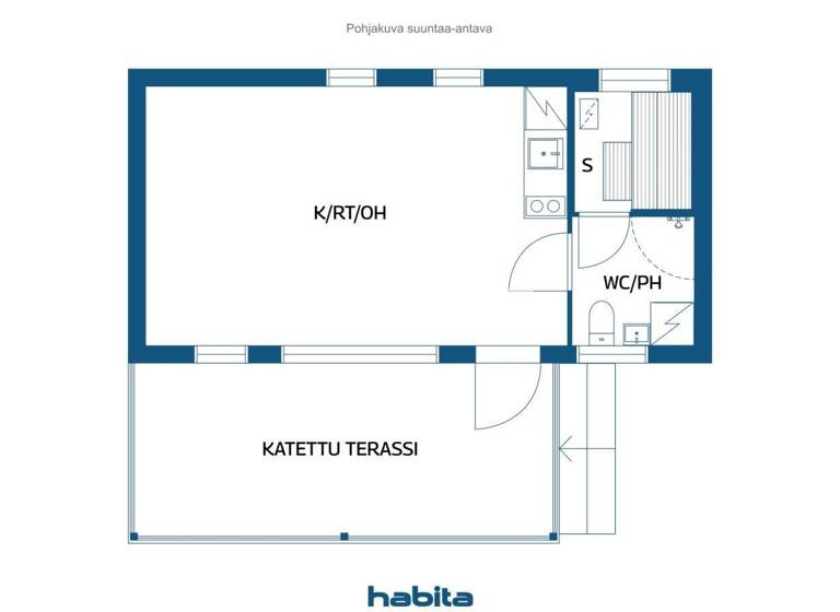 Haus zum Kauf 69.000 € 1 Zimmer 26,4 m² 1.186 m² Grundstück Puttikuja 14 Siikajoki 92320