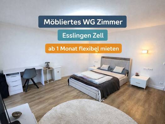 WG-Zimmer zur Miete auf Zeit 730 € 20 m² frei ab 31.12.2027 Kirchstraße Zell Esslingen am Neckar 73730