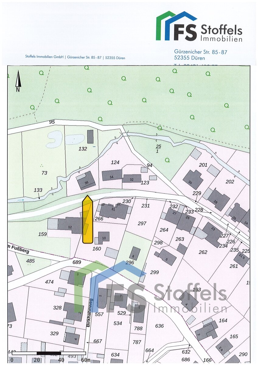 Grundstück zum Kauf 210.000 € 1.383 m²<br/>Grundstück Rinnebachstr. 36 Obermaubach Kreuzau-Obermaubach 52372