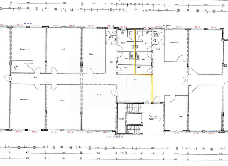 Bürofläche zur Miete 10,90 € 353 m² Bürofläche teilbar ab 353 m² Erbenheim Wiesbaden 65205