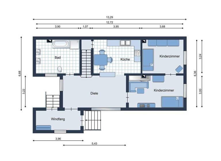 Doppelhaushälfte zum Kauf 249.000 € 6 Zimmer 136 m² 645 m² Grundstück Bernburg 06406