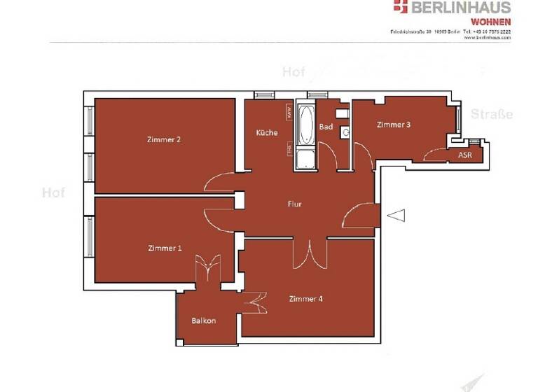 Wohnung zur Miete 1.974 € 4 Zimmer 98,7 m²<br/>Wohnfläche ab sofort<br/>Verfügbarkeit Reichsstr. 105 Westend Berlin 14052