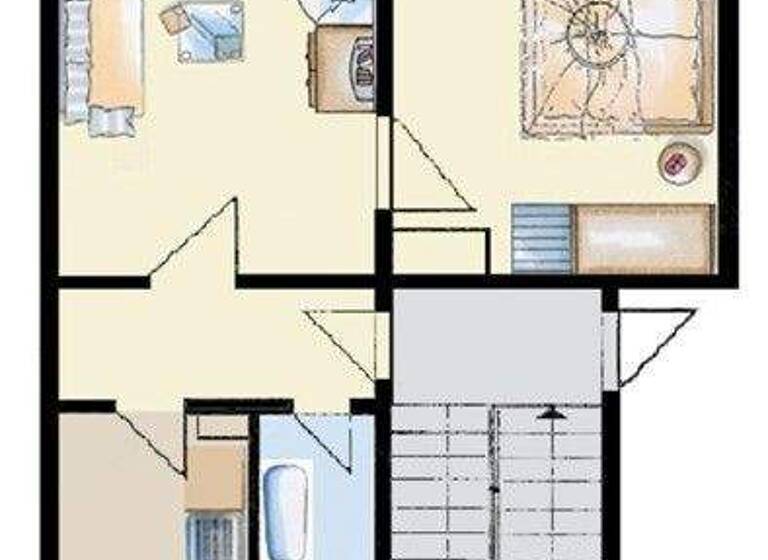 Wohnung zur Miete 350 € 2 Zimmer 47 m² Friedrichswerth 99869