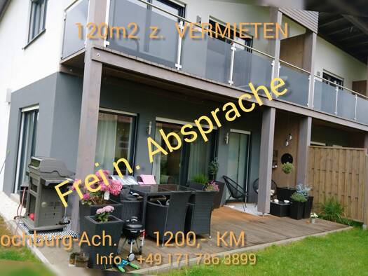 Reihenhaus zur Miete 1.200 € 4 Zimmer 120 m² Burghausen Burghausen 84489