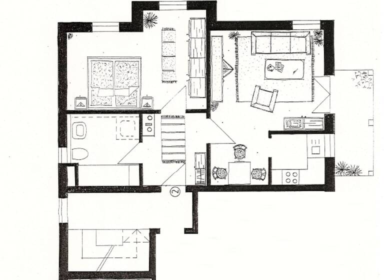 Wohnung zur Miete 1.150 € 1,5 Zimmer 59 m² Geschoss -1/2 frei ab sofort Kantstraße 28 Lerchenfeld Freising 85356