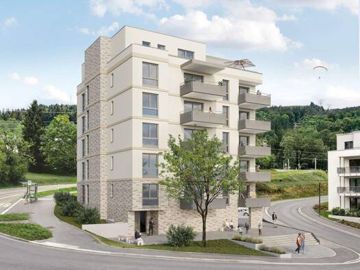 Wohnung zum Kauf provisionsfrei 534.000 € 4 Zimmer 95,4 m² 5. Geschoss Elisabeth-Schwander-Straße 1 Bad Säckingen 79713