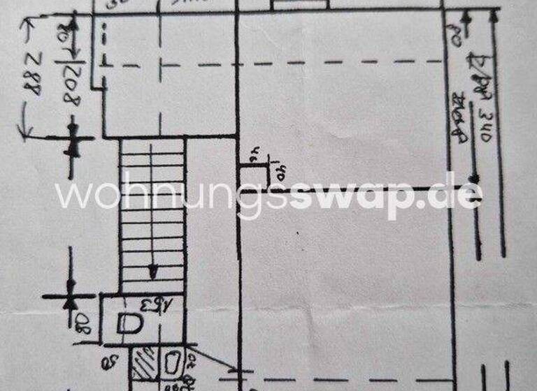 Studio zur Miete Tauschwohnung 330 € 1 Zimmer 25 m² 2. Geschoss Betzenhausen Freiburg im Breisgau 79110