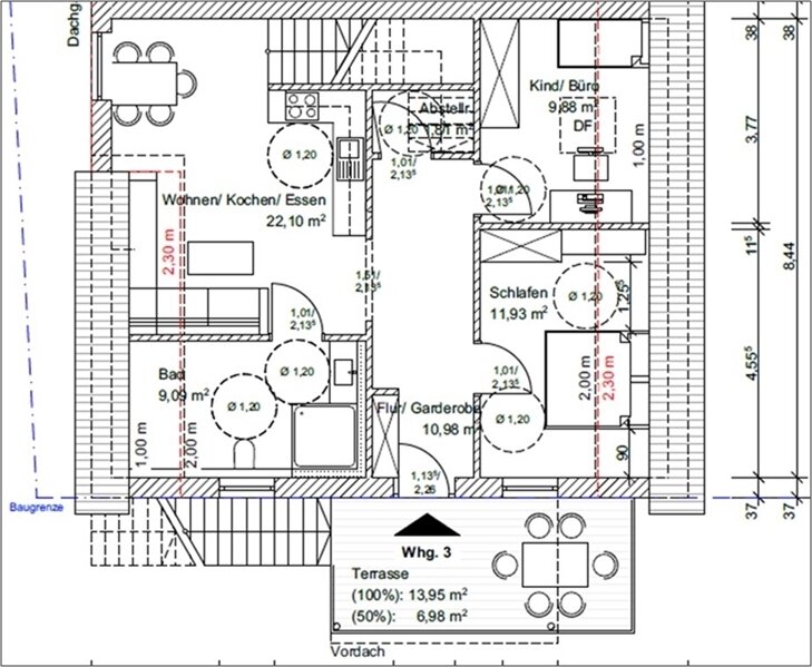 Wohnung zum Kauf 320.000 € 3 Zimmer 95,6 m²<br/>Wohnfläche Mettingen Mettingen 49497