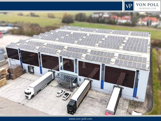 Lagerhalle zur Miete 5 € 2.574 m² Lagerfläche Wörnitz 91637