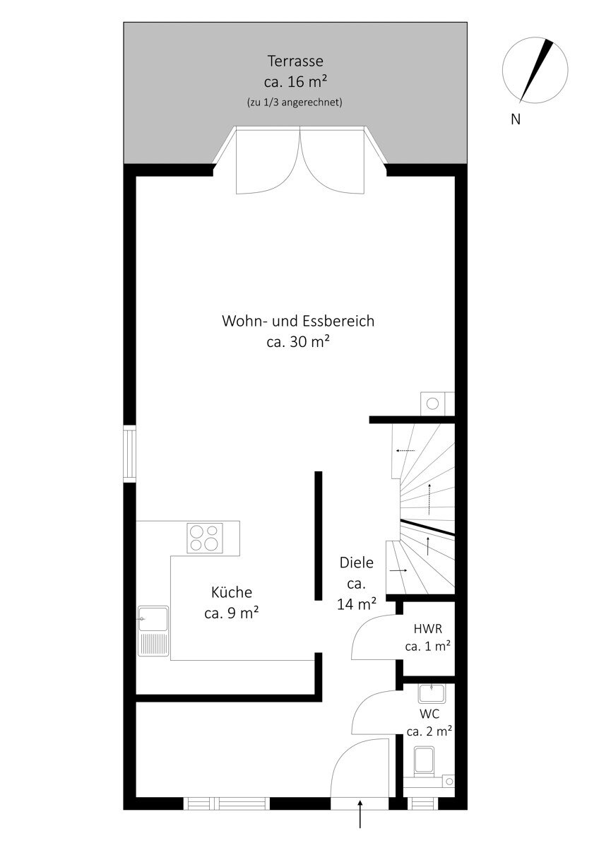 Reihenendhaus zum Kauf 580.000 € 5 Zimmer 147 m²<br/>Wohnfläche 278 m²<br/>Grundstück Glinde 21509