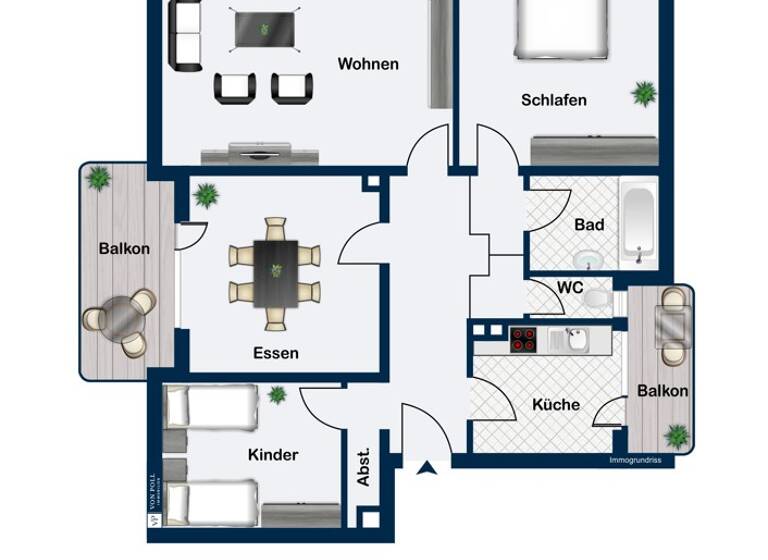 Wohnung zum Kauf 269.000 € 3 Zimmer 108,5 m²<br/>Wohnfläche 2.<br/>Geschoss 01.07.2025<br/>Verfügbarkeit Ansbach Ansbach 91522
