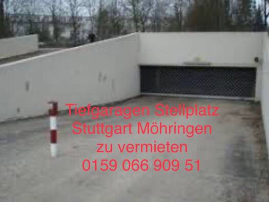 Tiefgarage zur Miete provisionsfrei 75 € 15 m² Möhringen Stuttgart 70567