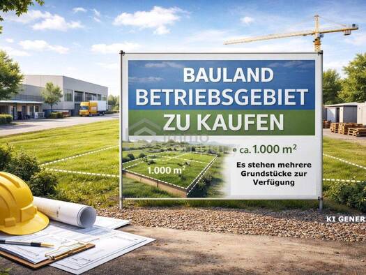 Gewerbegrundstück zum Kauf 165.000 € 1.000 m² Grundstück Wöllersdorf 2752