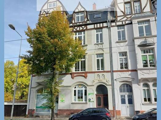 Wohnung zur Miete 600 € 3 Zimmer 98 m² 3. Geschoss Liebknechtstraße 84 Westend Plauen 08523
