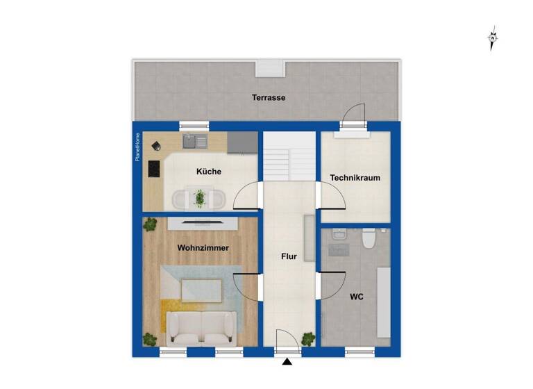 Reihenmittelhaus zum Kauf 59.000 € 6 Zimmer 100,4 m² 170 m² Grundstück Manderscheid 54531