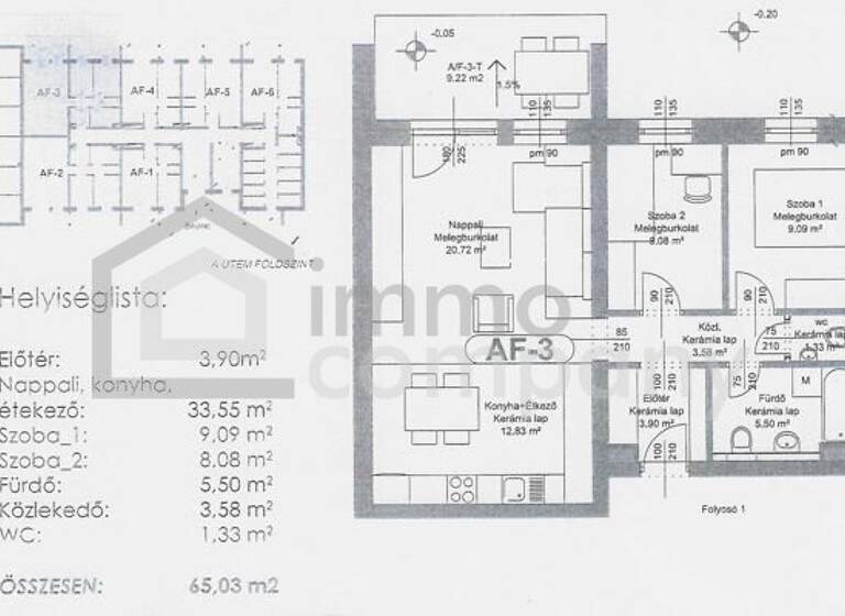 Wohnung zum Kauf 158.000 € 2 Zimmer 64 m² EG Levél 9221