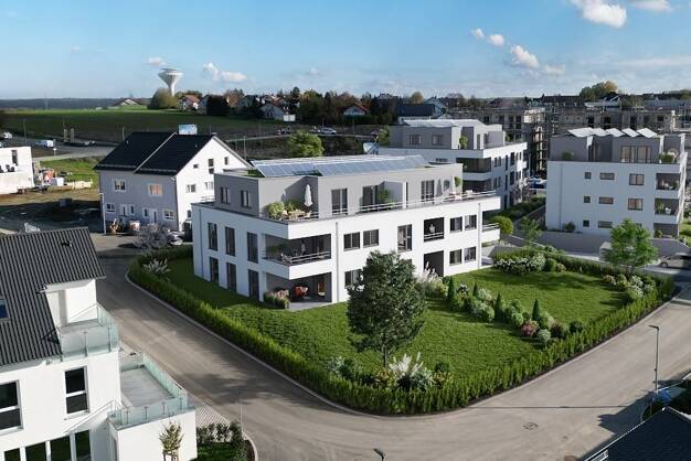 Wohnung zum Kauf - Neubau provisionsfrei 279.900 € 2 Zimmer 58,9 m² 1. Geschoss Hopfenweg Gaisbach Künzelsau 74653