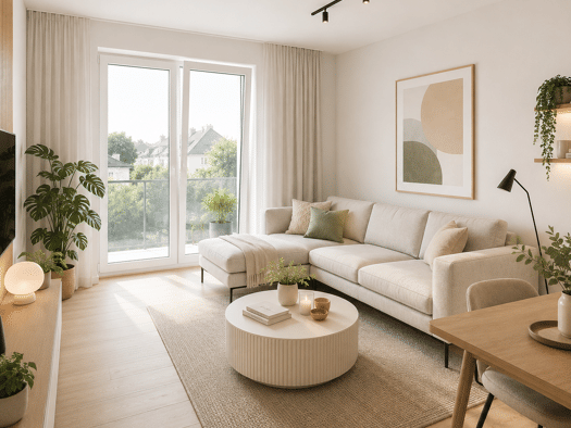 Wohnung zum Kauf - Erstbezug provisionsfrei als Kapitalanlage geeignet 176.700 € 2 Zimmer 57 m² Lübbecker Straße Mennighüffen Löhne 32584