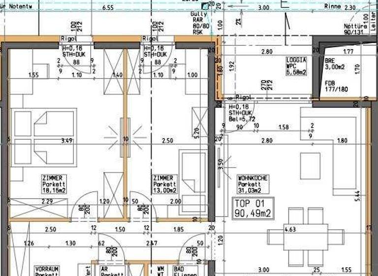 Wohnung zum Kauf provisionsfrei 387.450 € 3 Zimmer Hollabrunn 2020