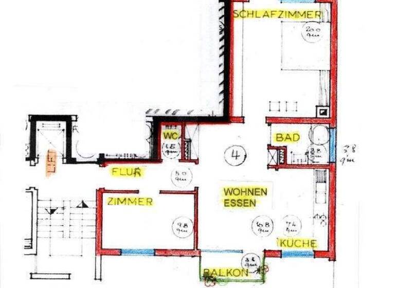 Wohnung zum Kauf 230.000 € 3 Zimmer 67,4 m² Jestetten 79798
