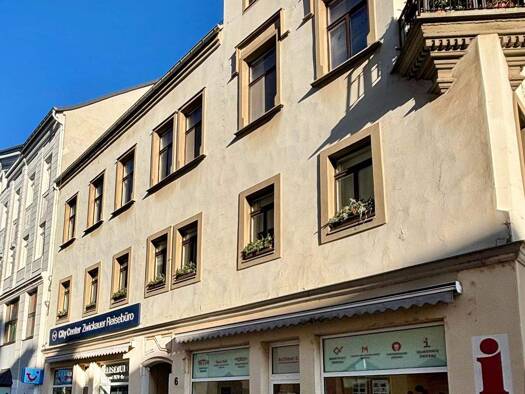 Wohnung zur Miete 479 € 4 Zimmer 84 m² 3. Geschoss Hauptstraße 6 Innenstadt Zwickau 08056