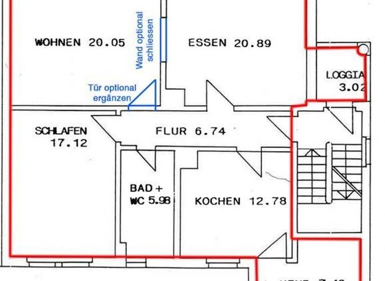 Wohnung zum Kauf 249.000 € 4 Zimmer 94 m²<br/>Wohnfläche 1.<br/>Geschoss Schopfheim Schopfheim 79650