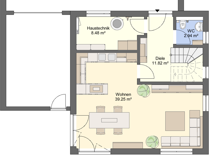 Einfamilienhaus zum Kauf provisionsfrei 6 Zimmer 170 m² 2.000 m² Grundstück Schönau Chemnitz 09116