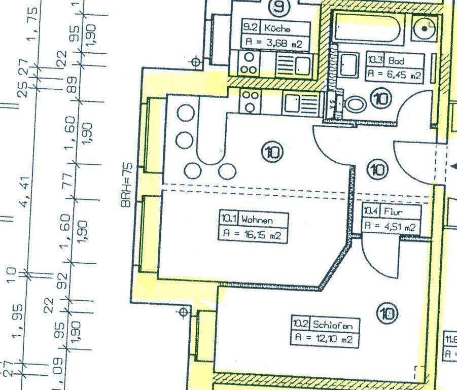 Studio zur Miete 220 € 2 Zimmer 40 m²<br/>Wohnfläche 1.<br/>Geschoss 01.03.2025<br/>Verfügbarkeit Barbarossastraße 51 Kaßberg 914 Chemnitz 09112