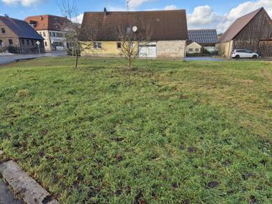 Grundstück zum Kauf provisionsfrei 50.000 € 884 m² Grundstück Dorfgütingen 30 Dorfgütingen Feuchtwangen 91555