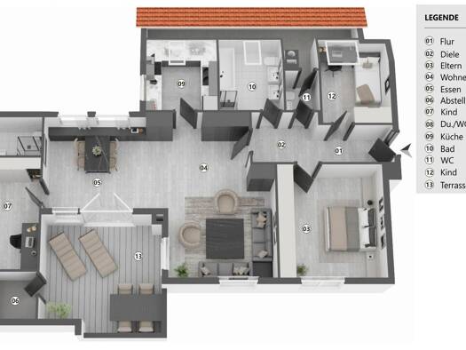 Wohnung zum Kauf 249.000 € 5 Zimmer 114 m² 2. Geschoss frei ab 01.12.2025 Oberkochen 73447
