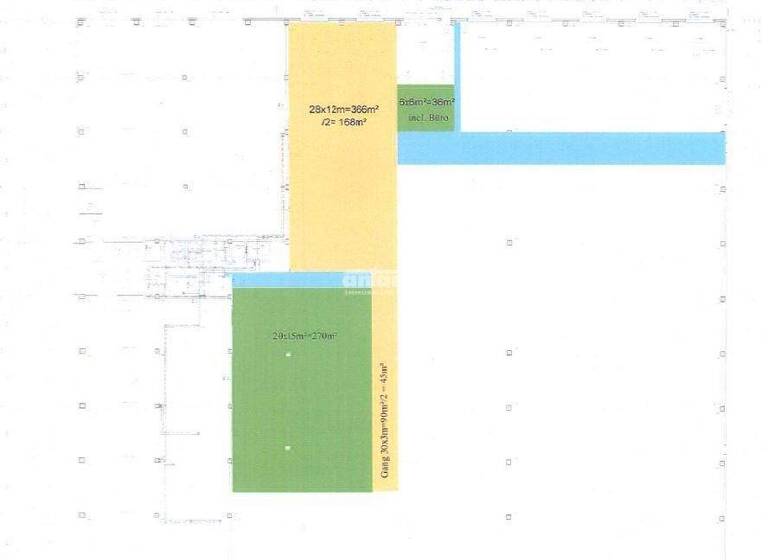 Lagerhalle zur Miete 3.000 € 500 m² Lagerfläche Kerspleben Erfurt 99098