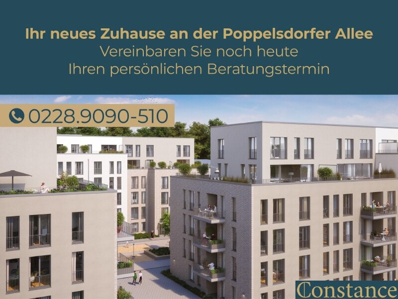 Wohnung zum Kauf provisionsfrei 989.000 € 5 Zimmer 132,2 m²<br/>Wohnfläche 1.<br/>Geschoss Bonner Talviertel Bonn 53115