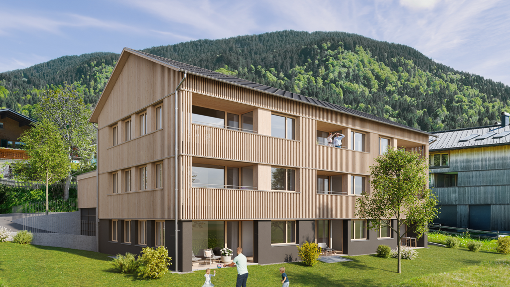 Wohnung zum Kauf - Erstbezug provisionsfrei 330.000 € 2 Zimmer 39 m² EG frei ab sofort Holderstauden 432 Schoppernau 6886