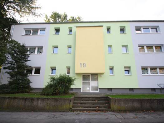 Wohnung zur Miete nur mit Wohnberechtigungsschein 522 € 3,5 Zimmer 80,3 m² 1. Geschoss Xantener Str. 19 Scholven Gelsenkirchen 45896