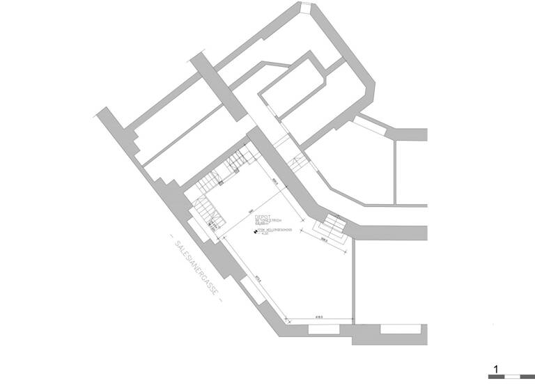 Ladenfläche zur Miete 26,66 € 3 Zimmer 468,8 m² Verkaufsfläche Rennweg 21 Wien 1030