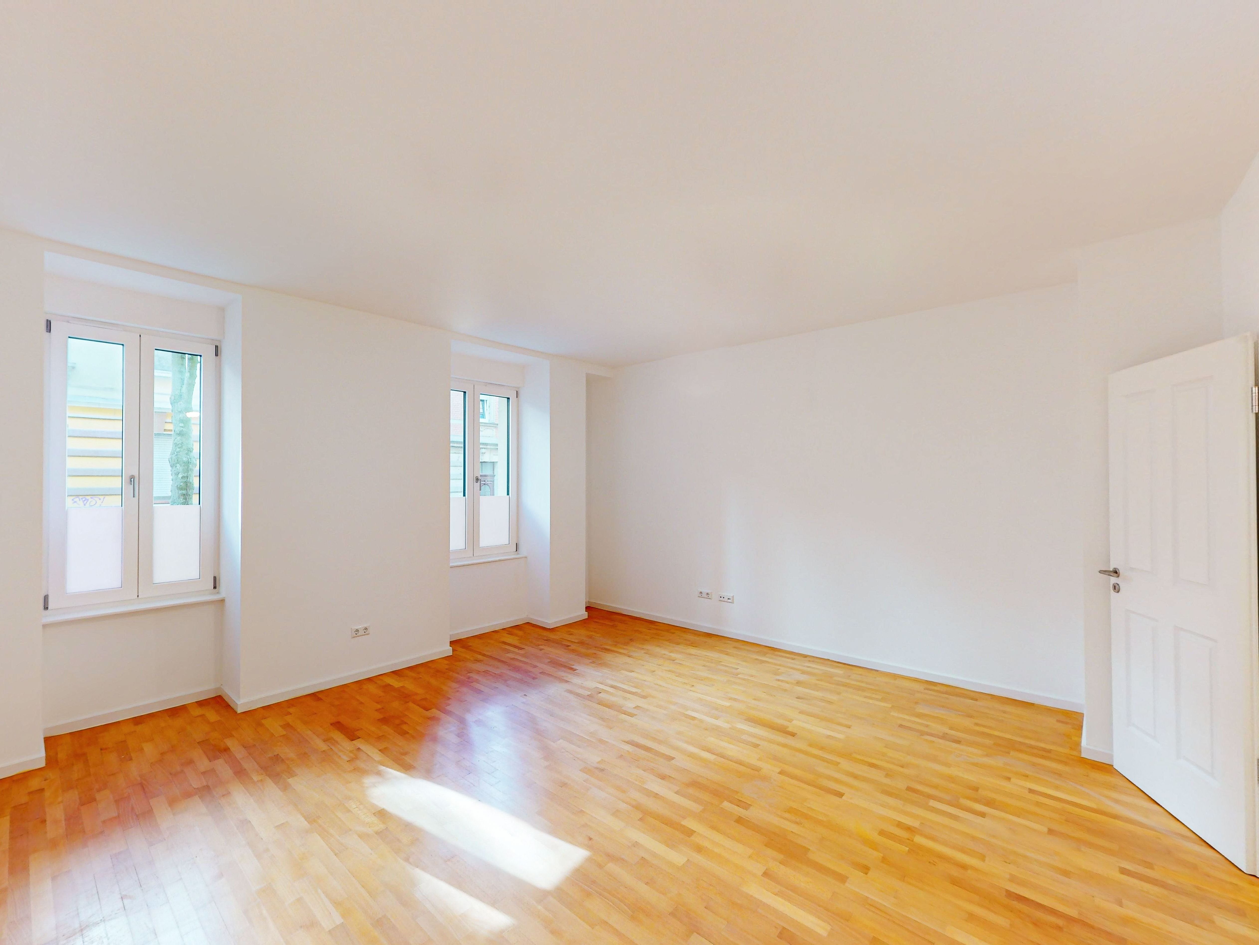 Wohnung zur Miete 1.700 € 3 Zimmer 101 m²<br/>Wohnfläche EG<br/>Geschoss Moningerstraße 9 Weststadt - Südlicher Teil Karlsruhe 76135