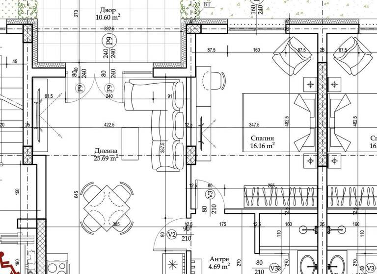 Studio zum Kauf 179.500 € 2 Zimmer 67,2 m² Sofia