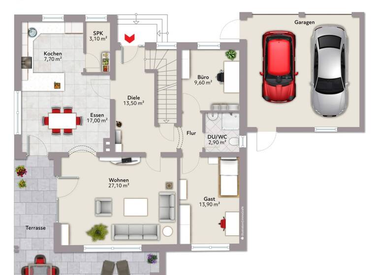 Einfamilienhaus zum Kauf 899.000 € 7 Zimmer 170 m² 1.035 m² Grundstück Mühldorf 84453