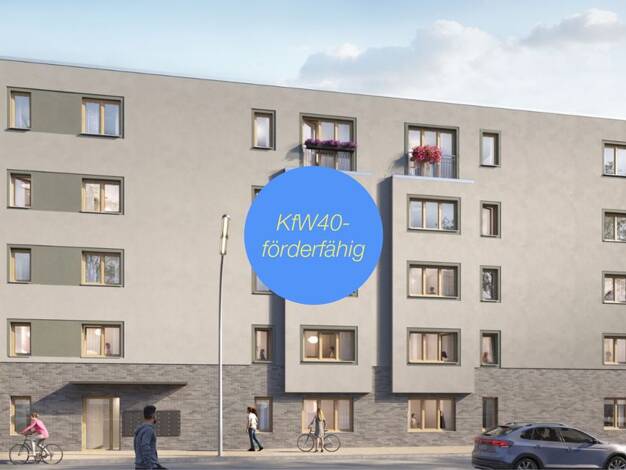 Wohnung zum Kauf - Neubau provisionsfrei 384.900 € 2 Zimmer 56,1 m² 2. Geschoss Nesselrodestr. Niehl Nippes 50735