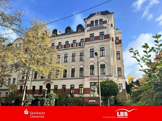 Wohnung zum Kauf 46.000 € 2 Zimmer 44,3 m² 2. Geschoss Kaßberg Chemnitz 09112