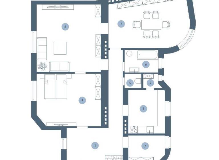Wohnung zum Kauf 890.000 € 3,5 Zimmer 113,8 m² 2. Geschoss Untere Weißgerberstraße 17 Wien 1030