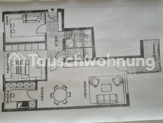 Wohnung zur Miete Tauschwohnung 1.420 € 3 Zimmer 85 m² 4. Geschoss Neustadt-Süd Köln 50677