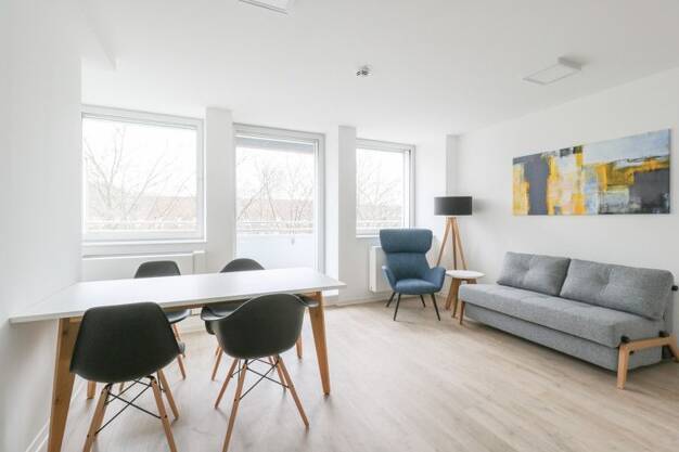 Wohnung zur Miete 927 € 2 Zimmer 47,8 m² 2. Geschoss frei ab 01.08.2025 Konrad-Adenauer-Platz 10 Stadtmitte Düsseldorf, Stadt 40210