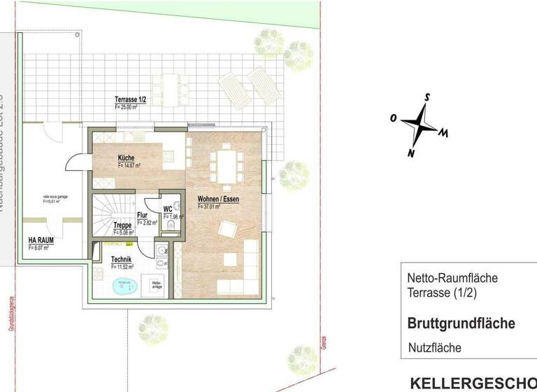 Einfamilienhaus zum Kauf - Erstbezug 1.610.000 € 5 Zimmer 183,1 m² 483 m² Grundstück Dudelange