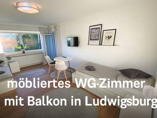 WG-Zimmer zur Miete auf Zeit 620 € 20 m² frei ab 30.09.2026 Landäckerstraße Neckarweihingen Ludwigsburg 71642