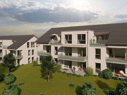 Wohnung zum Kauf - Erstbezug provisionsfrei 507.100 € 3 Zimmer 78,7 m² EG Pfuhl Neu-Ulm 89233