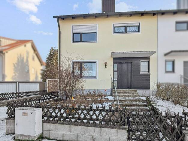 Doppelhaushälfte zum Kauf 359.000 € 5 Zimmer 122,2 m² 294 m² Grundstück Alburg Straubing 94315