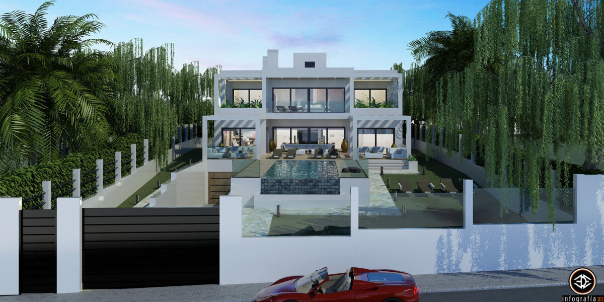 Villa zum Kauf 3.900.000 € 5 Zimmer 495 m²<br/>Wohnfläche 897 m²<br/>Grundstück Marbella East 29600