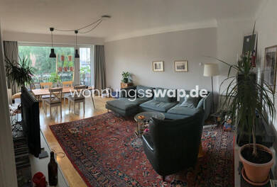 Studio zur Miete Tauschwohnung 1.100 € 3 Zimmer 68 m² 3. Geschoss Uhlenhorst Hamburg 22087