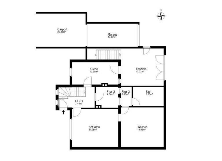 Einfamilienhaus zum Kauf 459.000 € 4,5 Zimmer 117,8 m² 575 m² Grundstück Hausbruch Hamburg-Hausbruch 21147